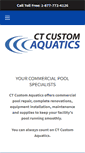 Mobile Screenshot of ctcustomaquatics.com